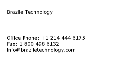 Contact info for Brazile Technology